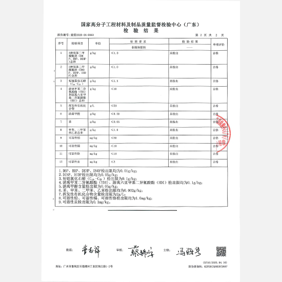 自结纹跑道面漆检测报告3